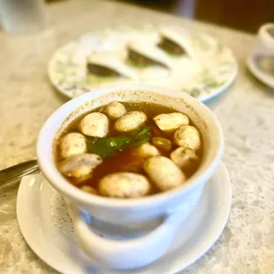 Tom Yum Gai Soup 3 Piece Duck Bun