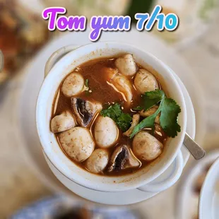 Tom Yum Gai Soup