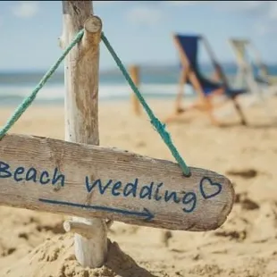 Get married on the beach!
