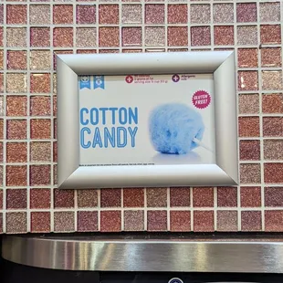 a picture of a cotton candy machine