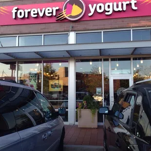 Exterior up forever yogurt