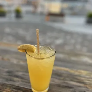 Lemonade w/ passion fruit