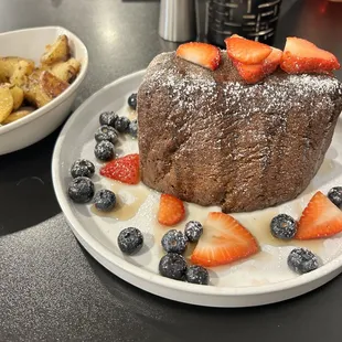 Banana bread french toast