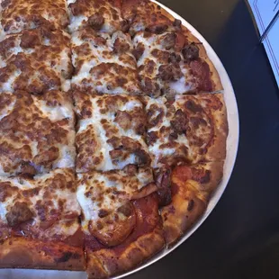 Forgot store meatlovers pizza