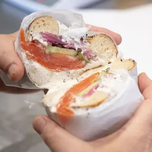 Lox Bagel