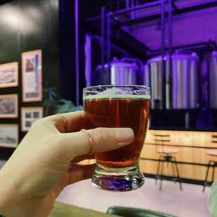 Oh My Rye (part of my beer flight)