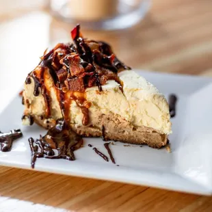 Bourbon Caramel Cheesecake