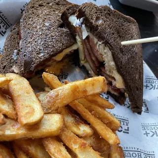 Pork Belly Reuben Handheld