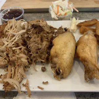 Smoked Jim Beam BBQ Platter