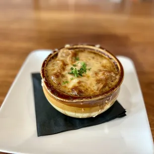 a plate of food on a table
