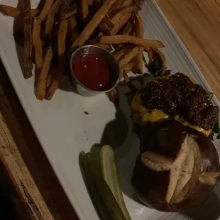 F & B Blackhawk Burger