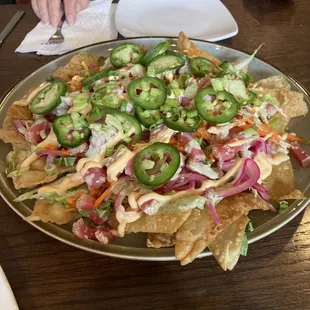 Ahi Tuna Nachos