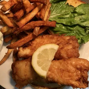 Batter fried Cod Sandwich with our Fresh Cut Fries