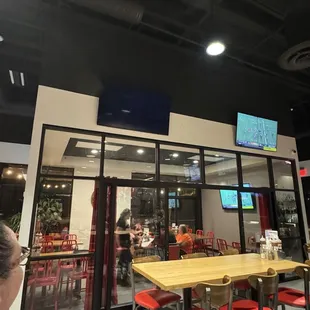 interior, sushi and sashimi