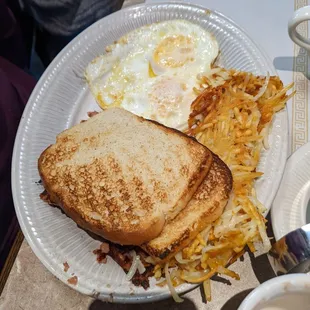 Corned Beef Hash with Eggs Any Style