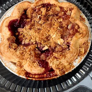 Mixed berry pie