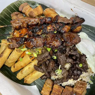 Kamayan Platter (serves 2-3)