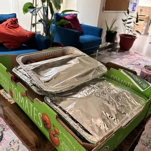 Catered food! (Pancit &amp; Lumpia)