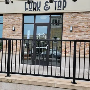 Front entrance