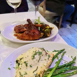 Duck and swordfish