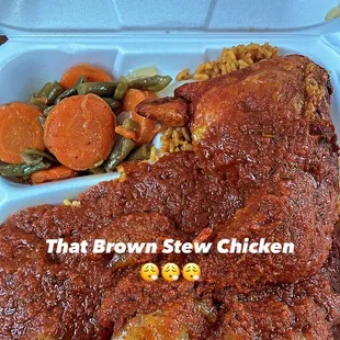 Brown Stew Stewed Chicken Meal