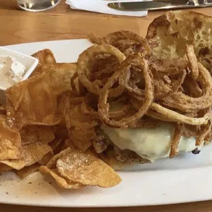 Spinach and Artichoke Chicken Sandwich