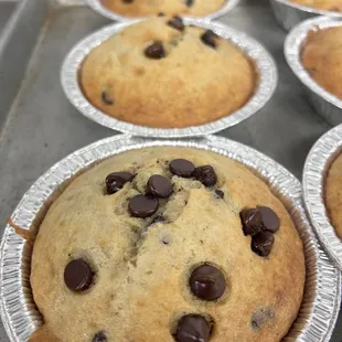 Banana chocolate chip bread