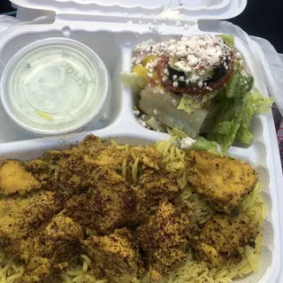 Chicken gyro plate