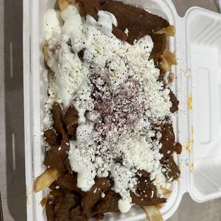 Large Gyro fries