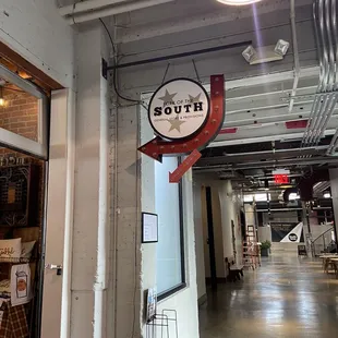 the interior of a store