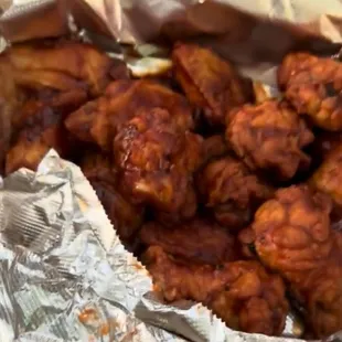 Barbecue wings