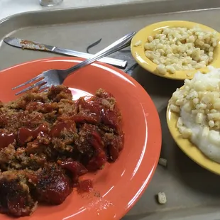 Meatloaf Forks Cafetria Wake Forest