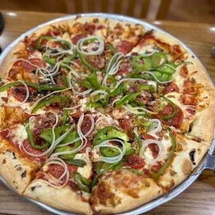 We love their pizzas !