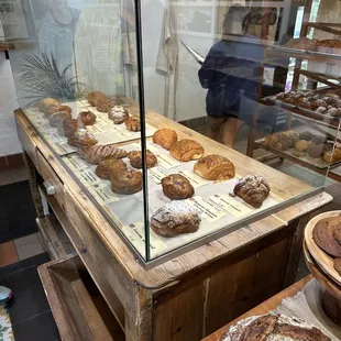 Great assortment of vegan and non vegan pastries