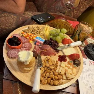 Fall meat and cheese board! Delish!!!