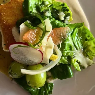 a plate of food