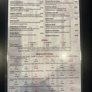 Menu (Side 2)