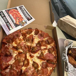 All Meat Pizza