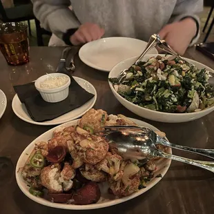 Kale Salad &amp; Cauliflower