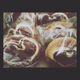 Chocolate Custard Buns (( MY FAVE ))