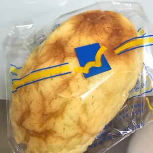 Pineapple cream (or custard) bun.