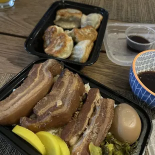 Roast Pork Belly Over Rice