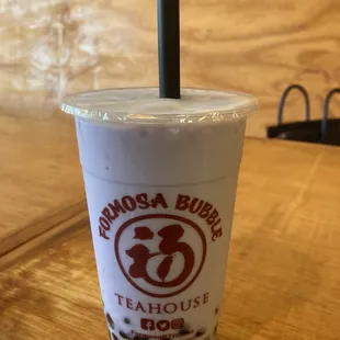 taro tapioca tea