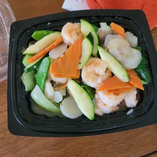 Shrimp with Vegetables
