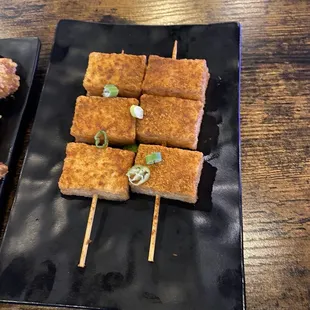 Crispy fish tofu