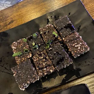 Pork blood rice cake