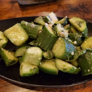 Garlic Cucumbers