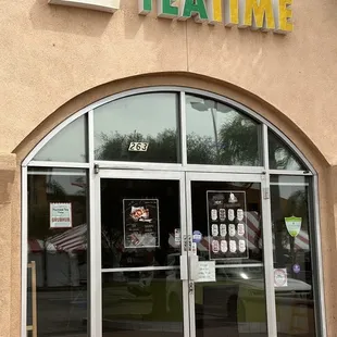 Outside