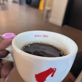 Coffee was great can't really miss this up.