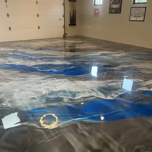 Game room floor